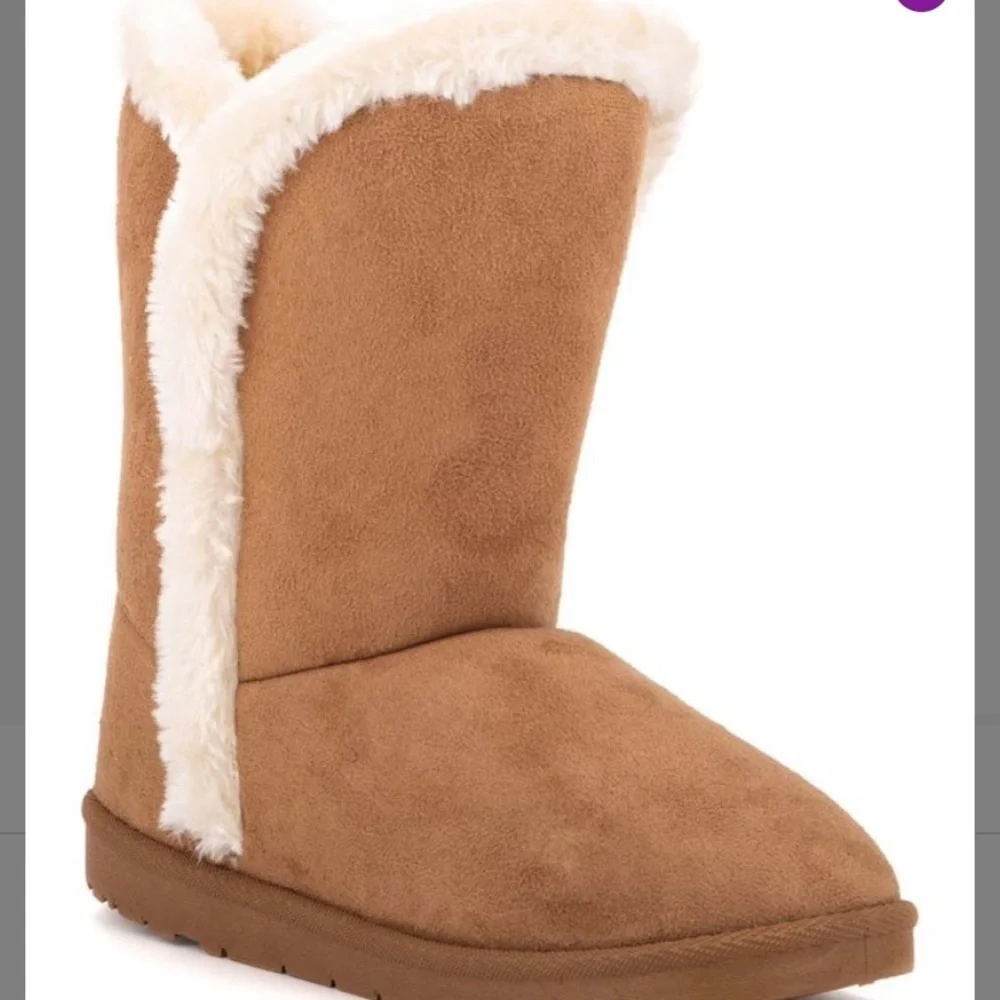 NIB-Olivia Miller Faux-Fur Lined Boot